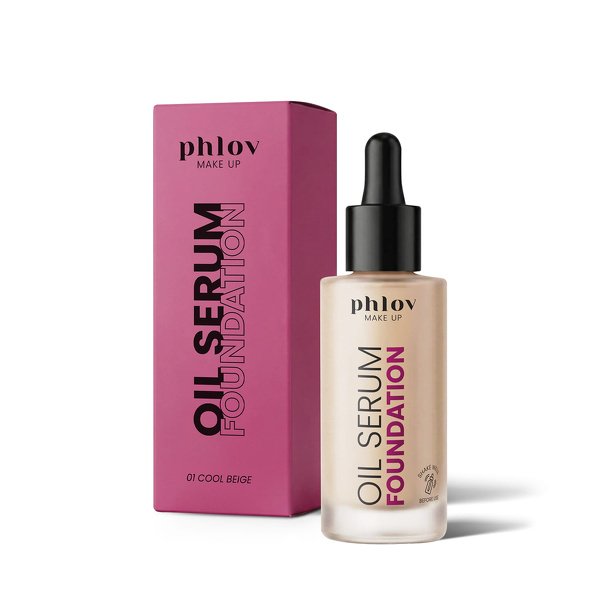 MAKE UP OIL SERUM FOUNDATION 01 COOL BEIGE
