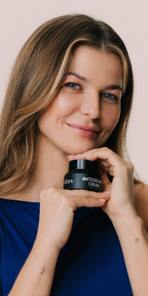 Natural antioxidant cream