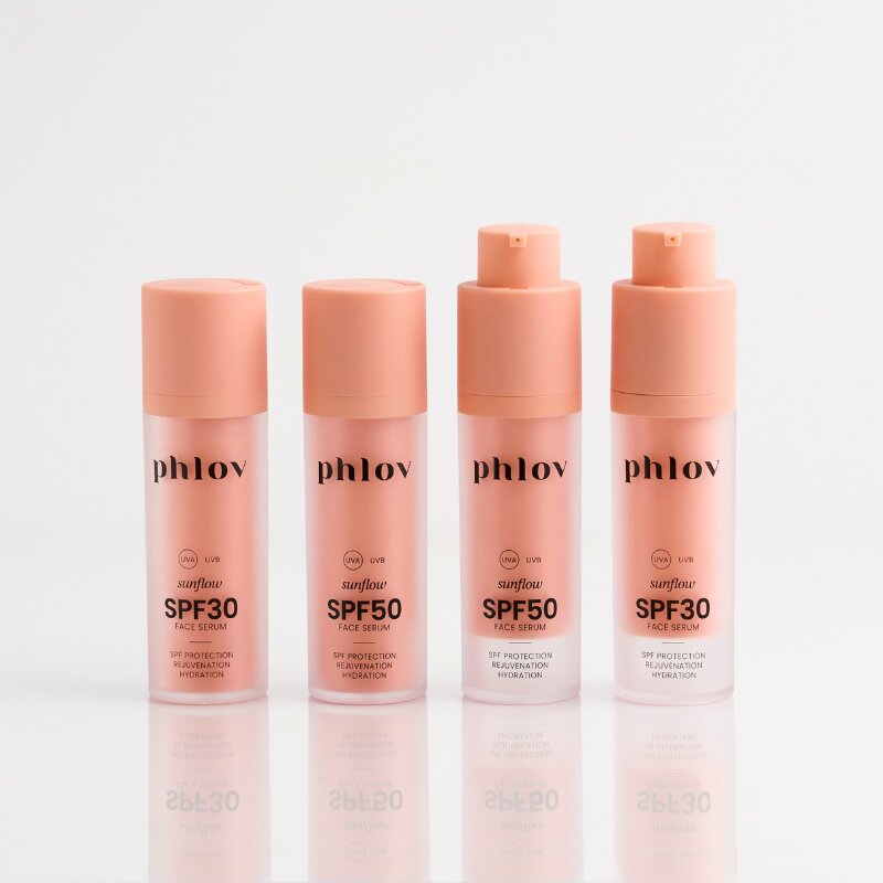 Sun protection in face serum